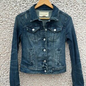 Anthropologie Pilcro and the Letterpress Denim Jacket